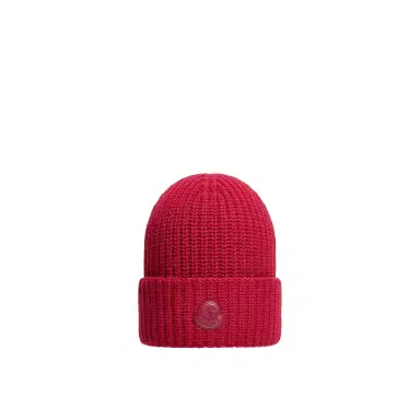 Moncler Wool & Cashmere Blend Beanie | Thumbnail 1 Moncler Wool & Cashmere Blend Beanie | Thumbnail 1