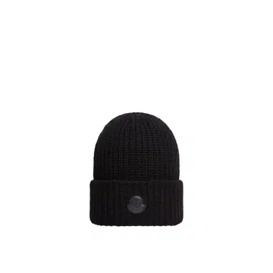 Moncler Wool & Cashmere Blend Beanie | Thumbnail 1 Moncler Wool & Cashmere Blend Beanie | Thumbnail 1