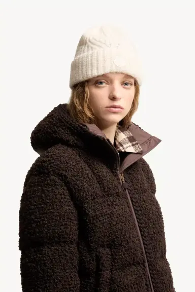 Moncler Alpaca & Wool Blend Beanie | Thumbnail 3 Moncler Alpaca & Wool Blend Beanie | Thumbnail 3