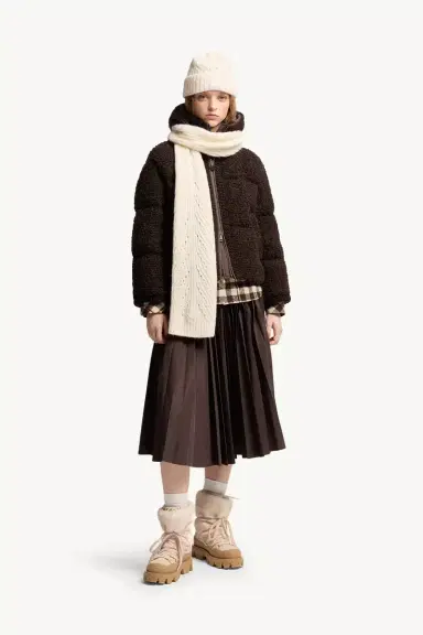Moncler Wool Blend Scarf | Thumbnail 3 Moncler Wool Blend Scarf | Thumbnail 3