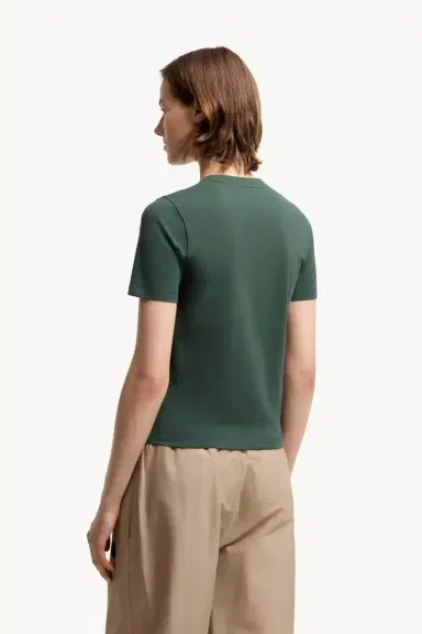 Moncler Logo Cotton Jersey T-shirt | Thumbnail 5 Moncler Logo Cotton Jersey T-shirt | Thumbnail 5