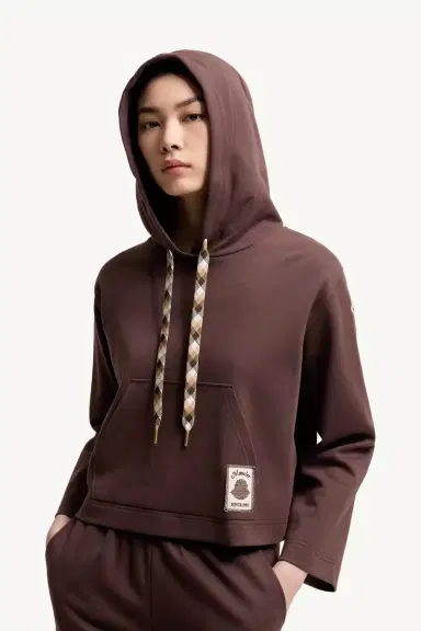Moncler Cotton Blend Hooded Sweatshirt | Thumbnail 7 Moncler Cotton Blend Hooded Sweatshirt | Thumbnail 7