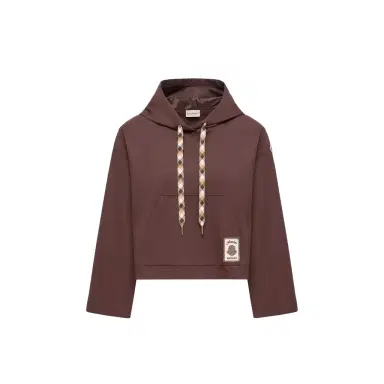 Moncler Cotton Blend Hooded Sweatshirt | Thumbnail 1 Moncler Cotton Blend Hooded Sweatshirt | Thumbnail 1