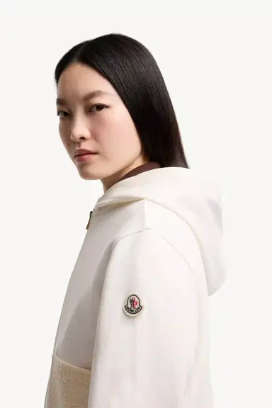 Moncler Cotton Blend Zip-up Sweatshirt | Thumbnail 4 Moncler Cotton Blend Zip-up Sweatshirt | Thumbnail 4