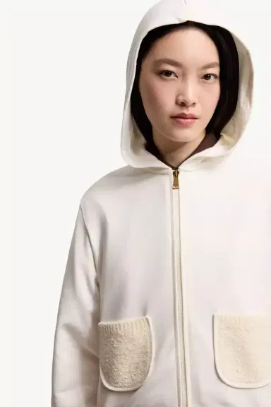 Moncler Cotton Blend Zip-up Sweatshirt | Thumbnail 7 Moncler Cotton Blend Zip-up Sweatshirt | Thumbnail 7