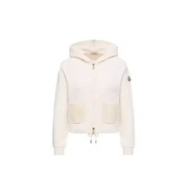 Moncler Cotton Blend Zip-up Sweatshirt | Thumbnail 1 Moncler Cotton Blend Zip-up Sweatshirt | Thumbnail 1