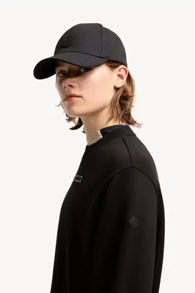 Moncler Cotton Fleece Logo Sweatshirt | Thumbnail 4 Moncler Cotton Fleece Logo Sweatshirt | Thumbnail 4