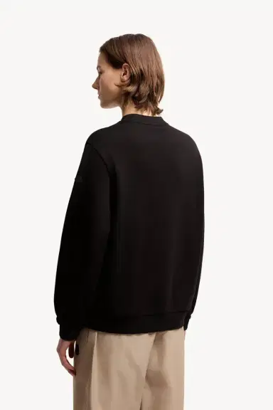 Moncler Cotton Fleece Logo Sweatshirt | Thumbnail 6 Moncler Cotton Fleece Logo Sweatshirt | Thumbnail 6