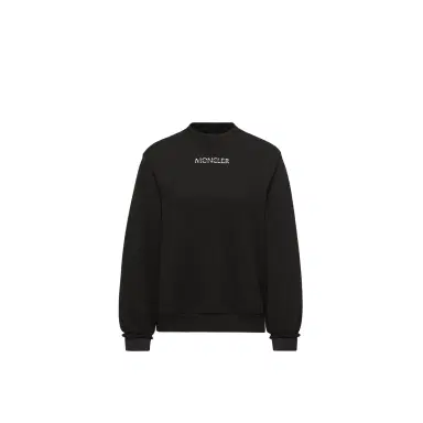 Moncler Cotton Fleece Logo Sweatshirt | Thumbnail 1 Moncler Cotton Fleece Logo Sweatshirt | Thumbnail 1
