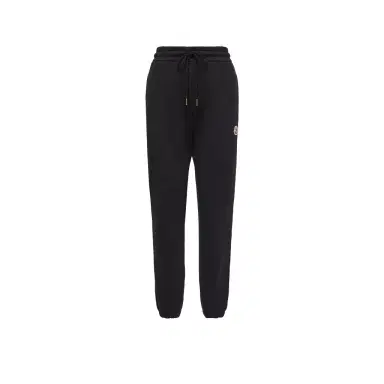 Moncler Logo Cotton Blend Fleece Sweatpants | Thumbnail 1 Moncler Logo Cotton Blend Fleece Sweatpants | Thumbnail 1