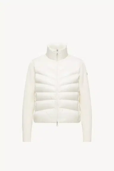Moncler Padded Wool Zip-up Cardigan | Thumbnail 2 Moncler Padded Wool Zip-up Cardigan | Thumbnail 2