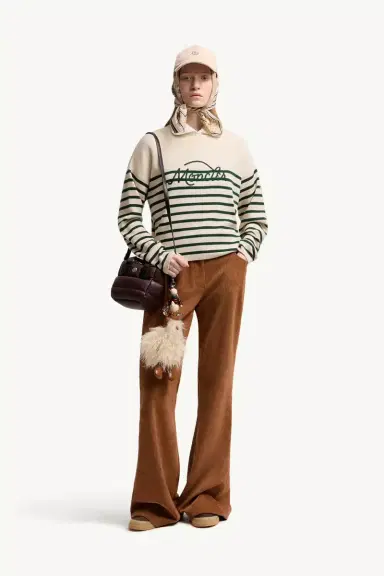 Moncler Striped Wool Sweater | Thumbnail 3 Moncler Striped Wool Sweater | Thumbnail 3