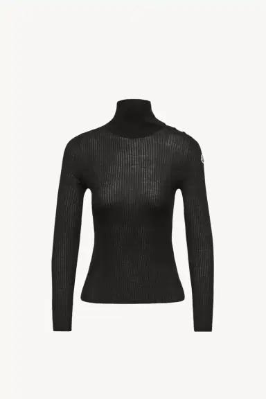 Moncler Textured Wool Sweater | Thumbnail 2 Moncler Textured Wool Sweater | Thumbnail 2