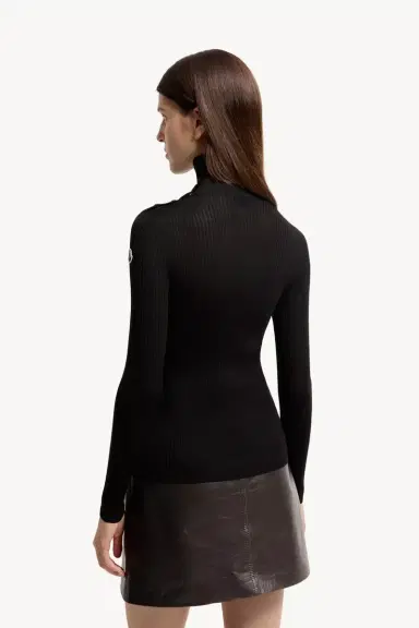 Moncler Textured Wool Sweater | Thumbnail 6 Moncler Textured Wool Sweater | Thumbnail 6