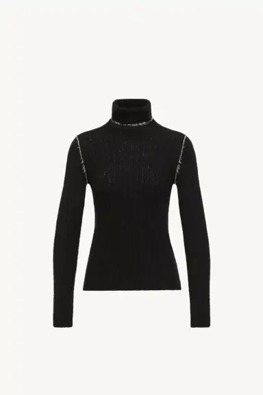 Moncler Wool Blend Turtleneck Sweater | Thumbnail 2 Moncler Wool Blend Turtleneck Sweater | Thumbnail 2