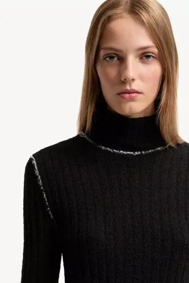 Moncler Wool Blend Turtleneck Sweater | Thumbnail 7 Moncler Wool Blend Turtleneck Sweater | Thumbnail 7