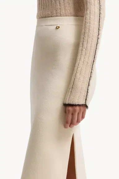 Moncler Wool & Cashmere Blend Midi Skirt | Thumbnail 3 Moncler Wool & Cashmere Blend Midi Skirt | Thumbnail 3