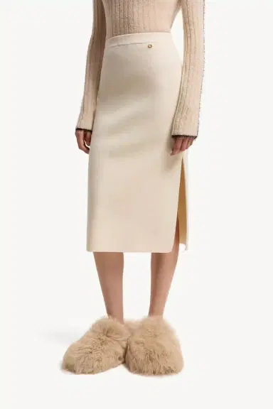 Moncler Wool & Cashmere Blend Midi Skirt | Thumbnail 4 Moncler Wool & Cashmere Blend Midi Skirt | Thumbnail 4