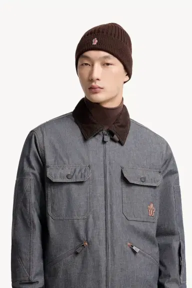 Moncler Grenoble Wool Beanie | Thumbnail 3 Moncler Grenoble Wool Beanie | Thumbnail 3