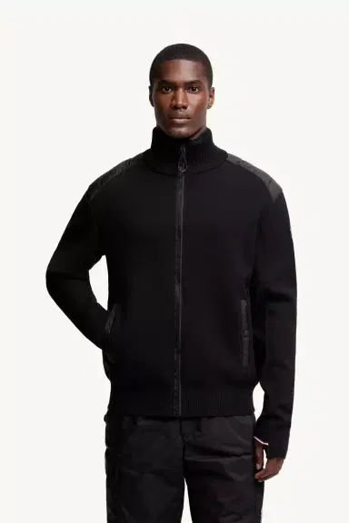 Moncler Grenoble Wool Blend Padded Zip-up Cardigan | Thumbnail 5 Moncler Grenoble Wool Blend Padded Zip-up Cardigan | Thumbnail 5