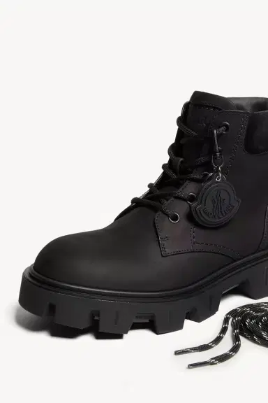 Moncler Peak City Nubuck & Suede Ankle Boots | Thumbnail 8 Moncler Peak City Nubuck & Suede Ankle Boots | Thumbnail 8