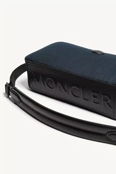 Moncler Carlo Denim Crossbody Bag | Thumbnail 7 Moncler Carlo Denim Crossbody Bag | Thumbnail 7