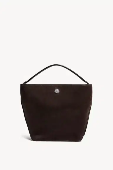 Moncler Carlo Suede Shoulder Bag | Thumbnail 2 Moncler Carlo Suede Shoulder Bag | Thumbnail 2