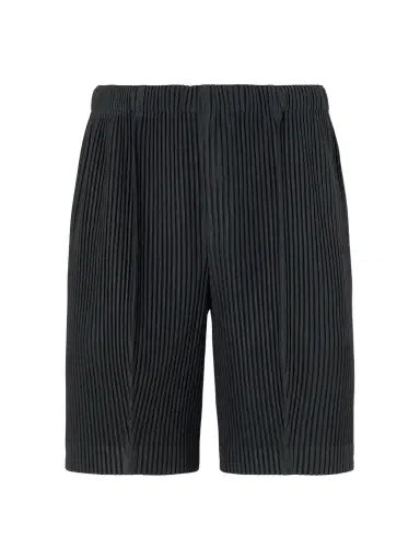 Homme Plissé Issey Miyake August Straight-Leg Pleated Shorts - Men | Thumbnail 1 Homme Plissé Issey Miyake August Straight-Leg Pleated Shorts - Men | Thumbnail 1