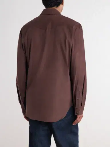 Nili Lotan Travis Cotton-Corduroy Shirt - Men | Thumbnail 3 Nili Lotan Travis Cotton-Corduroy Shirt - Men | Thumbnail 3