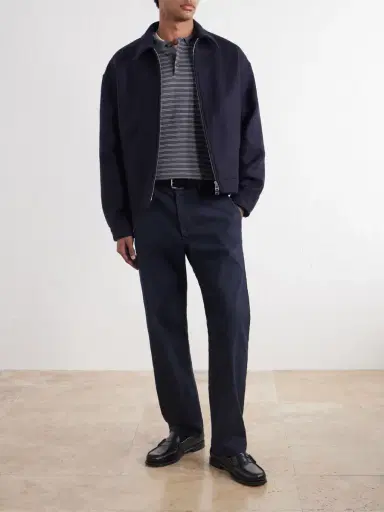 NN07 Aden 1067 Straight-Leg Recycled Grain de Poudre Trousers - Men | Thumbnail 2 NN07 Aden 1067 Straight-Leg Recycled Grain de Poudre Trousers - Men | Thumbnail 2