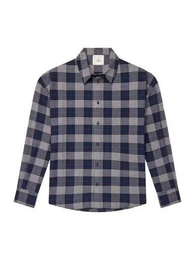 The Elder Statesman Checked Cotton Shirt - Men | Thumbnail 1 The Elder Statesman Checked Cotton Shirt - Men | Thumbnail 1