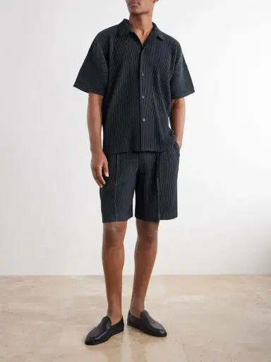 Homme Plissé Issey Miyake August Pleated Shirt - Men | Thumbnail 2 Homme Plissé Issey Miyake August Pleated Shirt - Men | Thumbnail 2