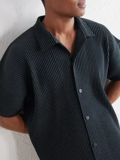 Homme Plissé Issey Miyake August Pleated Shirt - Men | Thumbnail 5 Homme Plissé Issey Miyake August Pleated Shirt - Men | Thumbnail 5