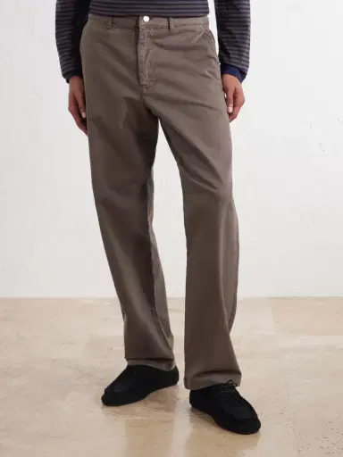 NN07 Aden 1923 Straight-Leg Organic Cotton-Blend Twill Trousers - Men | Thumbnail 3 NN07 Aden 1923 Straight-Leg Organic Cotton-Blend Twill Trousers - Men | Thumbnail 3