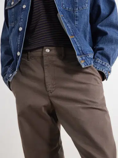 NN07 Aden 1923 Straight-Leg Organic Cotton-Blend Twill Trousers - Men | Thumbnail 5 NN07 Aden 1923 Straight-Leg Organic Cotton-Blend Twill Trousers - Men | Thumbnail 5