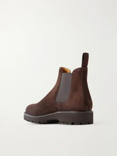 John Lobb Lawry New Standard Suede Chelsea Boots - Men | Thumbnail 4 John Lobb Lawry New Standard Suede Chelsea Boots - Men | Thumbnail 4