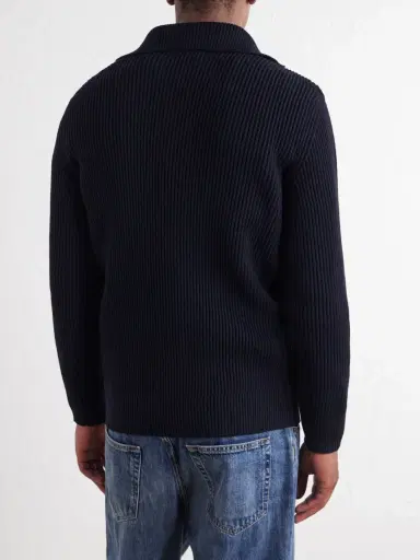 S.N.S. Herning Fender Ribbed Wool Half-Zip Sweater - Men | Thumbnail 4 S.N.S. Herning Fender Ribbed Wool Half-Zip Sweater - Men | Thumbnail 4