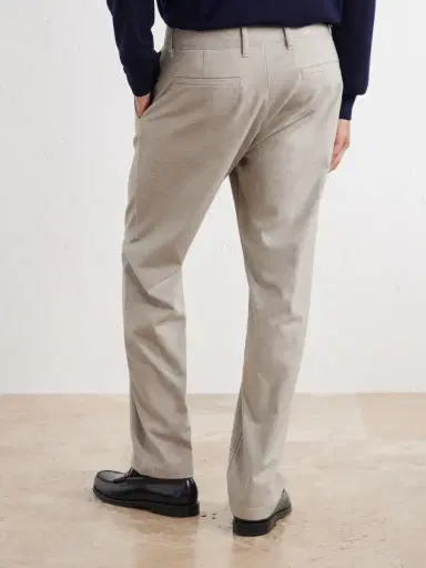 NN07 Aden 1067 Straight-Leg Recycled Grain de Poudre Trousers - Men | Thumbnail 4 NN07 Aden 1067 Straight-Leg Recycled Grain de Poudre Trousers - Men | Thumbnail 4
