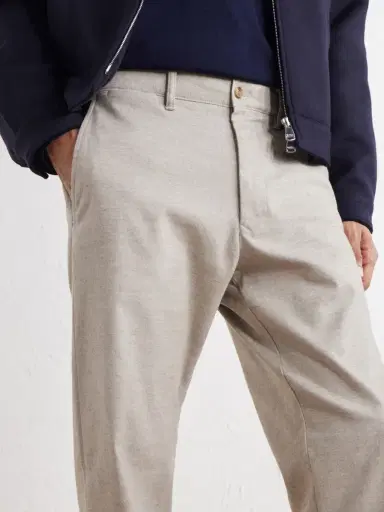 NN07 Aden 1067 Straight-Leg Recycled Grain de Poudre Trousers - Men | Thumbnail 5 NN07 Aden 1067 Straight-Leg Recycled Grain de Poudre Trousers - Men | Thumbnail 5