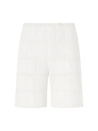Homme Plissé Issey Miyake Straight-Leg Pleated Lace Grid Mesh Shorts - Men | Thumbnail 1 Homme Plissé Issey Miyake Straight-Leg Pleated Lace Grid Mesh Shorts - Men | Thumbnail 1