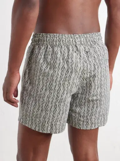 Frescobol Carioca Rio Straight-Leg Mid-Length Printed Recycled Swim Shorts - Men | Thumbnail 3 Frescobol Carioca Rio Straight-Leg Mid-Length Printed Recycled Swim Shorts - Men | Thumbnail 3