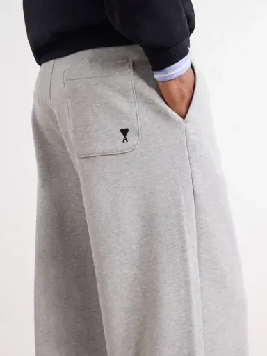 AMI PARIS Straight-Leg Cotton-Blend Jersey Sweatpants - Men | Thumbnail 5 AMI PARIS Straight-Leg Cotton-Blend Jersey Sweatpants - Men | Thumbnail 5