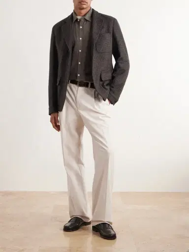 Massimo Alba Genova Cotton-Flannel Shirt - Men | Thumbnail 2 Massimo Alba Genova Cotton-Flannel Shirt - Men | Thumbnail 2