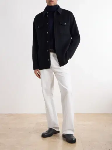Gabriela Hearst Lucas Cashmere Overshirt - Men | Thumbnail 2 Gabriela Hearst Lucas Cashmere Overshirt - Men | Thumbnail 2