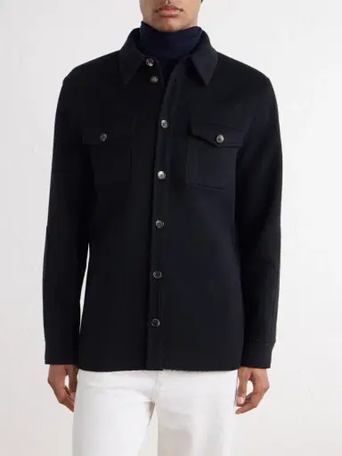 Gabriela Hearst Lucas Cashmere Overshirt - Men | Thumbnail 3 Gabriela Hearst Lucas Cashmere Overshirt - Men | Thumbnail 3