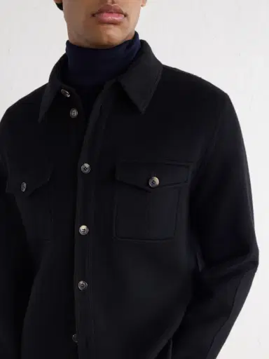 Gabriela Hearst Lucas Cashmere Overshirt - Men | Thumbnail 5 Gabriela Hearst Lucas Cashmere Overshirt - Men | Thumbnail 5