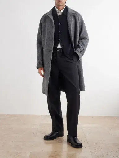 Valstar Vittorio Virgin Wool Twill Coat - Men | Thumbnail 2 Valstar Vittorio Virgin Wool Twill Coat - Men | Thumbnail 2