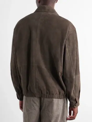 ssstein Panelled Suede Blouson Jacket - Men | Thumbnail 4 ssstein Panelled Suede Blouson Jacket - Men | Thumbnail 4