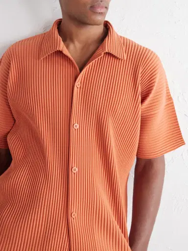 Homme Plissé Issey Miyake August Pleated Shirt - Men | Thumbnail 5 Homme Plissé Issey Miyake August Pleated Shirt - Men | Thumbnail 5