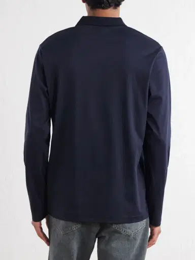 NN07 Paul 3525 Organic Cotton-Jersey Polo Shirt - Men | Thumbnail 4 NN07 Paul 3525 Organic Cotton-Jersey Polo Shirt - Men | Thumbnail 4